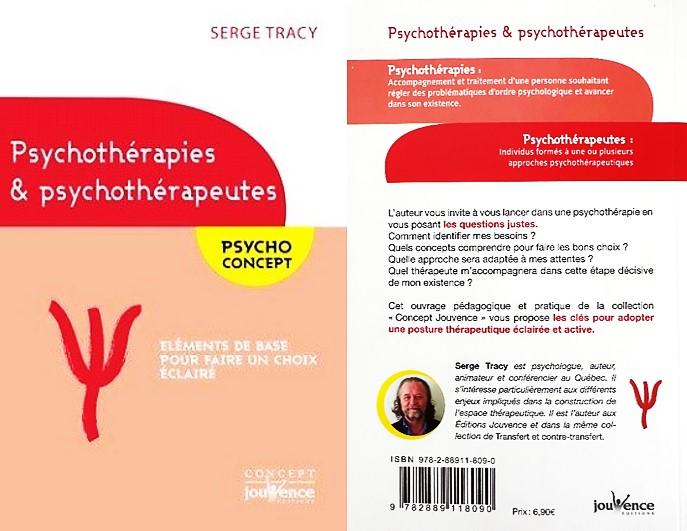 Jaquette et 4e psychotherapies et psychotherapeutes